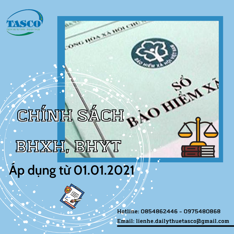Chính sách Bảo hiểm xã hội, Bảo hiểm y tế có hiệu lực từ 01/01/2021 Chính sách Bảo hiểm xã hội, Bảo hiểm y tế có hiệu lực từ 01/01/2021