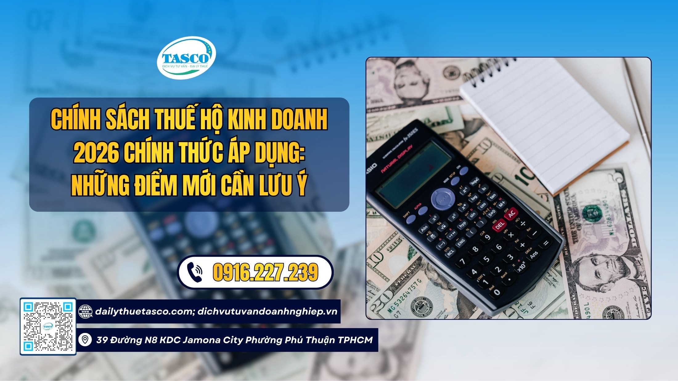 Chính sách thuế hộ kinh doanh 2026 chính thức áp dụng: Những điểm mới cần lưu ý Chính sách thuế hộ kinh doanh 2026 chính thức áp dụng: Những điểm mới cần lưu ý