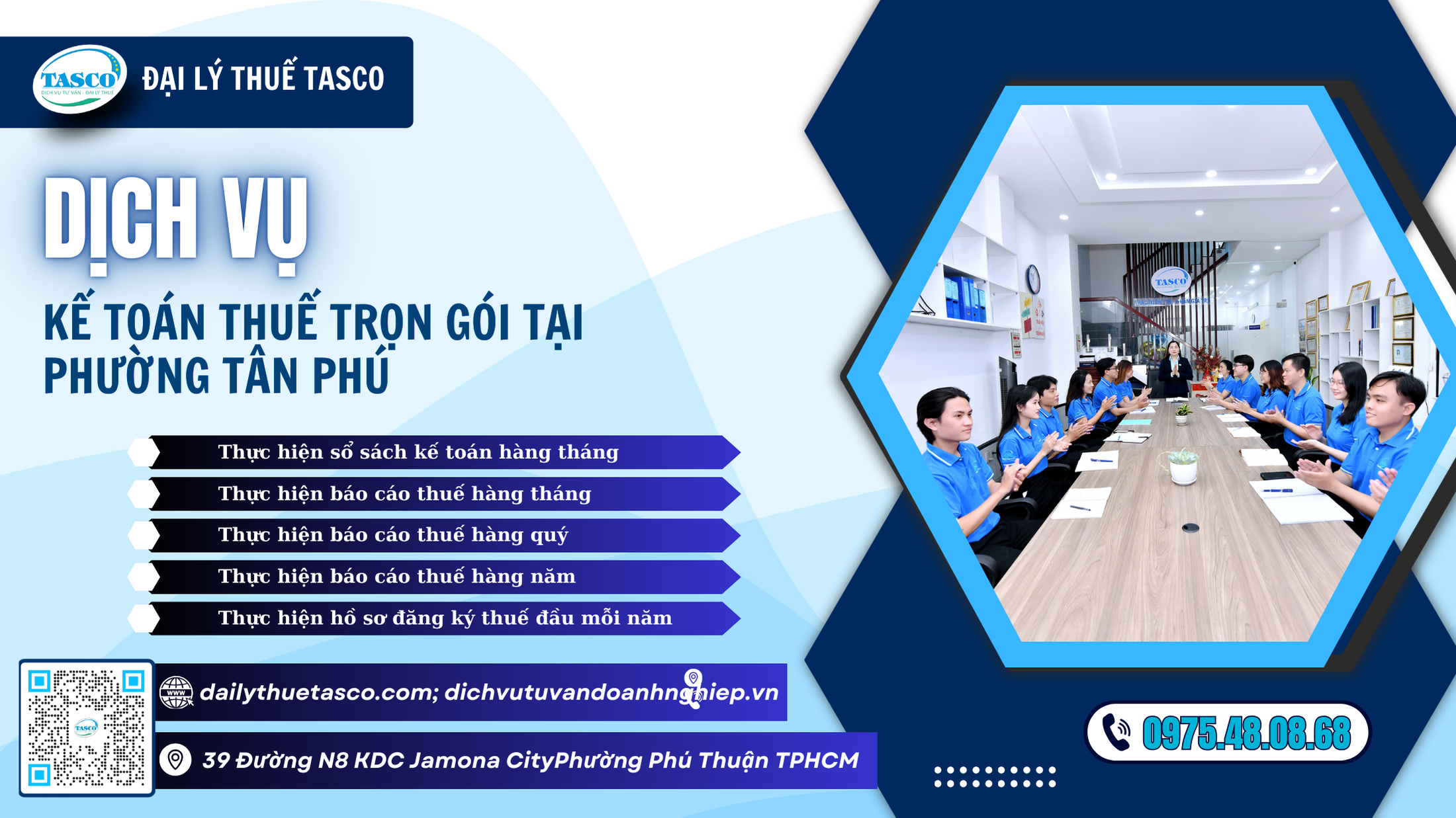 Dịch vụ kế toán thuế trọn gói tại Phường Tân Phú Dịch vụ kế toán thuế trọn gói tại Phường Tân Phú