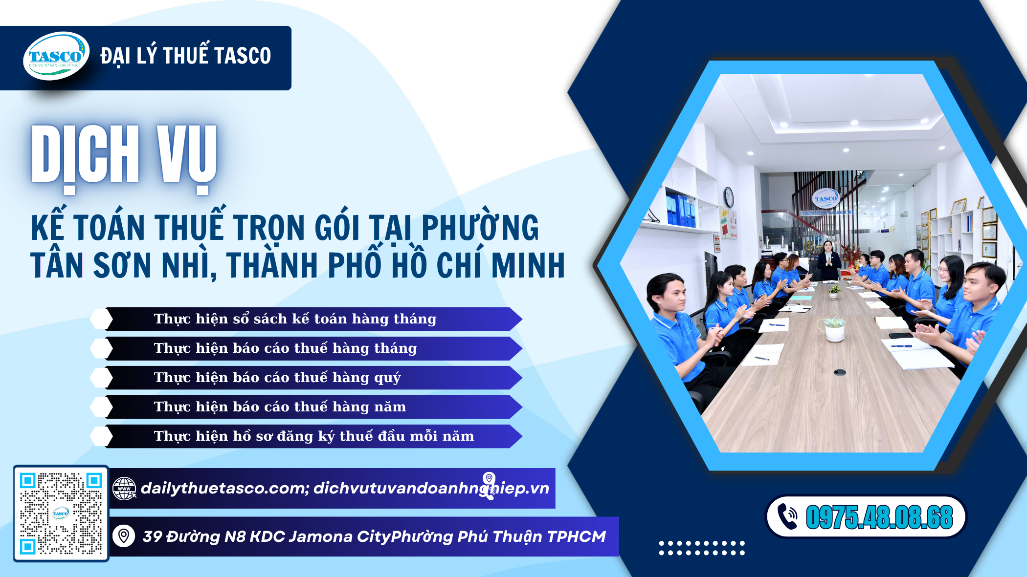 Dịch vụ kế toán thuế trọn gói tại Phường Tân Sơn Nhì - Thành Phố Hồ Chí Minh Dịch vụ kế toán thuế trọn gói tại Phường Tân Sơn Nhì - Thành Phố Hồ Chí Minh