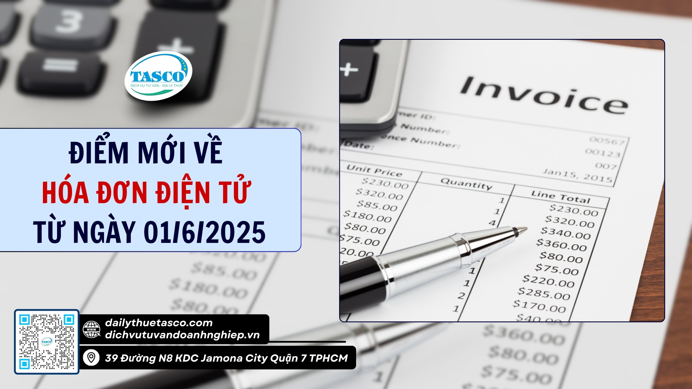 Điểm mới về hoá đơn điện tử từ ngày 01/06/2025 Điểm mới về hoá đơn điện tử từ ngày 01/06/2025