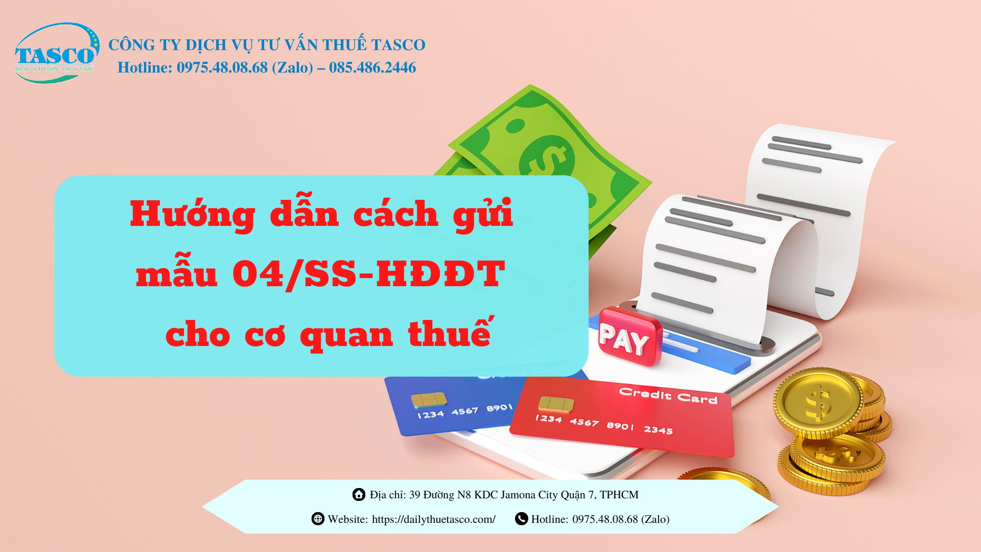 Hướng dẫn cách gửi mẫu 04 cho cơ quan thuế