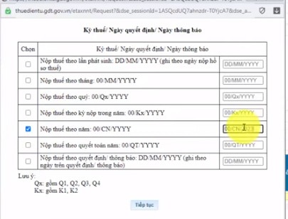 kỳ khai thuế môn bài năm 2024 kỳ khai thuế môn bài năm 2024