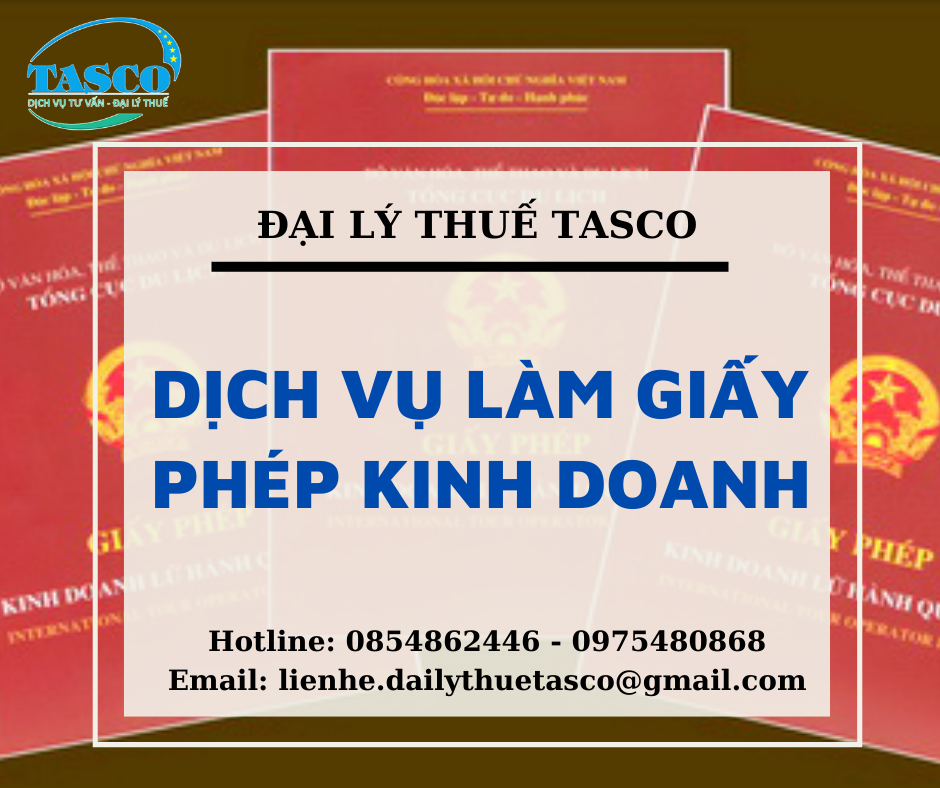 Dịch vụ làm giấy phép kinh doanh Dịch vụ làm giấy phép kinh doanh