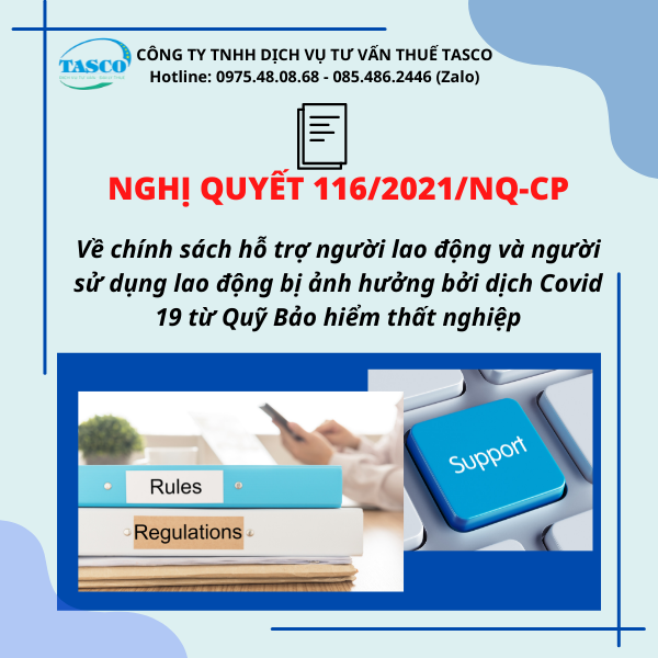 Nghị quyết 116/2021/NQ-CP