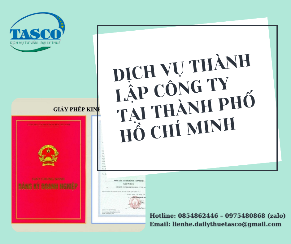 Dịch vụ thành lập công ty tại Thành phố Hồ Chí Minh Dịch vụ thành lập công ty tại thành phố hồ chí minh