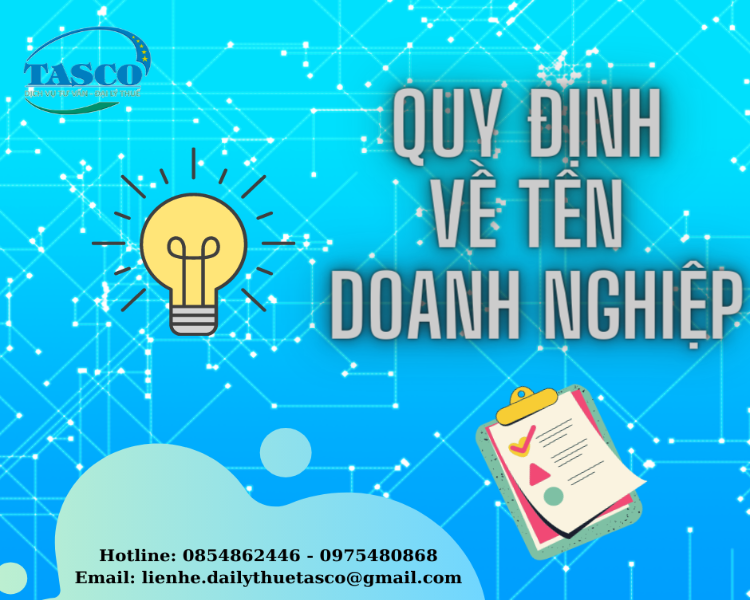 Lưu ý khi đặt tên doanh nghiệp