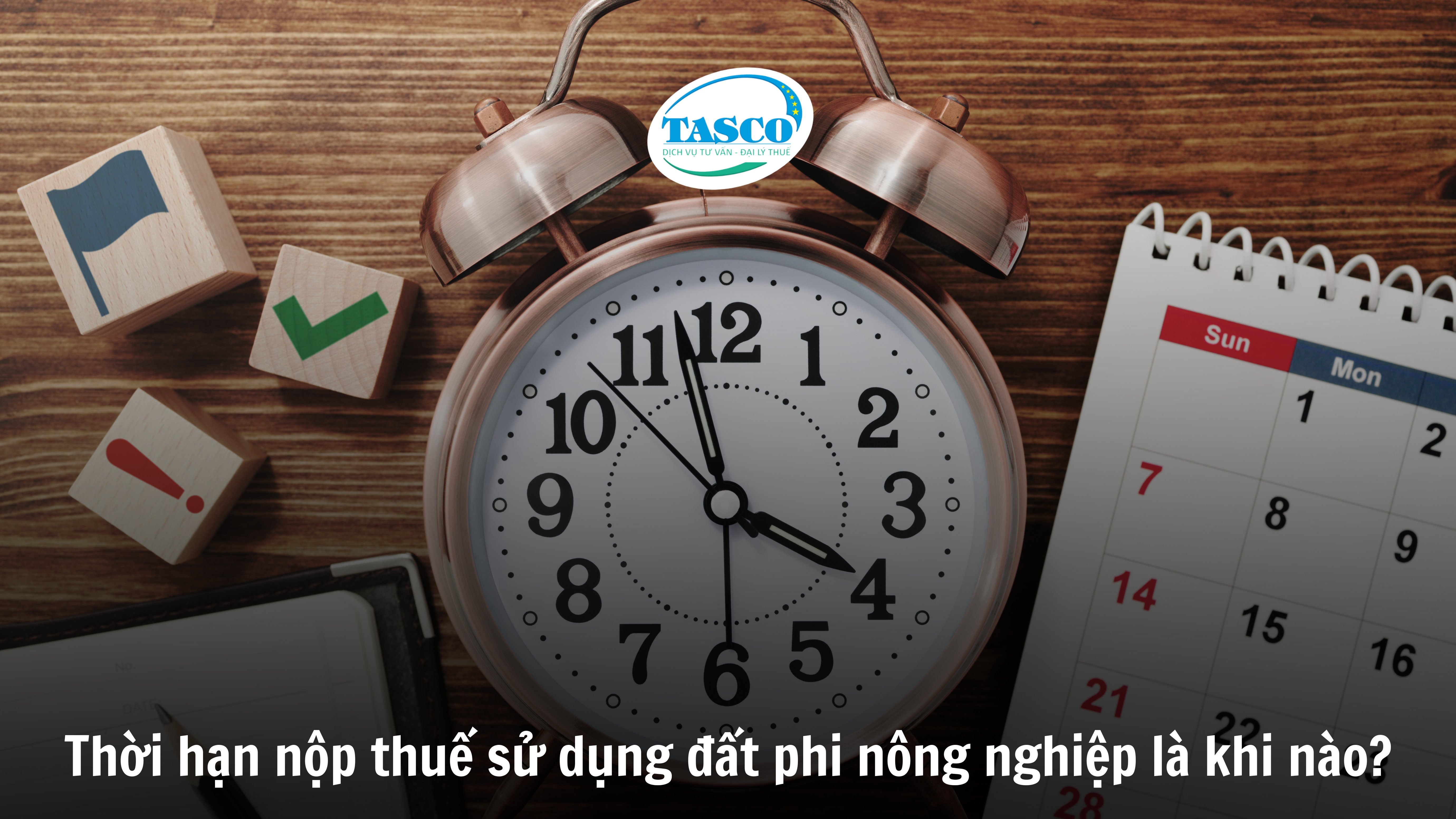 Thời hạn nộp thuế sử dụng đất phi nông nghiệp là khi nào? Thời hạn nộp thuế sử dụng đất phi nông nghiệp là khi nào?