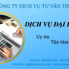 DỊCH VỤ ĐẠI LÝ THUẾ