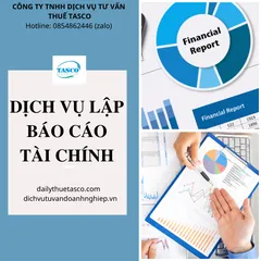 Dịch vụ lập báo cáo tài chính năm 2022