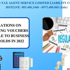 REGULATIONS ON ACCOUNTING VOUCHERS APPLICABLE TO BUSINESS HOUSEHOLDS IN 2022