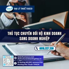 Thủ tục chuyển đổi hộ kinh doanh sang doanh nghiệp