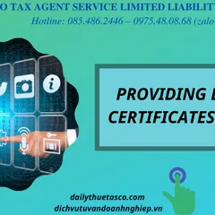 Dịch vụ cung cấp chứng thư số
