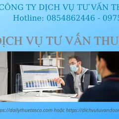 DỊCH VỤ TƯ VẤN THUẾ