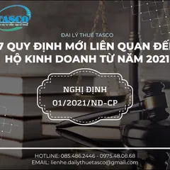 7 quy định mới từ năm 2021 mà mọi hộ kinh doanh cần biết là gì?