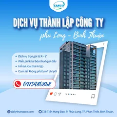 Dịch vụ thành lập công ty tại Phú Long - Bình Thuận