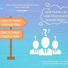 Nên thành lập công ty TNHH 1 thành viên hay công ty TNHH 2 thành viên?
