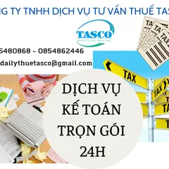 Dịch vụ kế toán trọn gói 24h - Uy tín - Giá rẻ