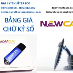 Bảng giá chữ ký số Newca & các câu hỏi thường gặp khi sử dụng chữ ký số