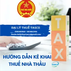 Hướng dẫn kê khai thuế nhà thầu mới nhất qua phần mềm HTKK