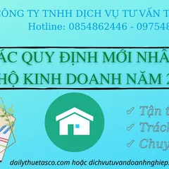 Các quy định mới nhất về hộ kinh doanh năm 2022