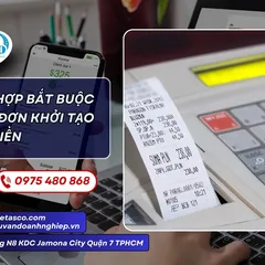 Các trường hợp bắt buộc sử dụng hóa đơn khởi tạo từ máy tính tiền