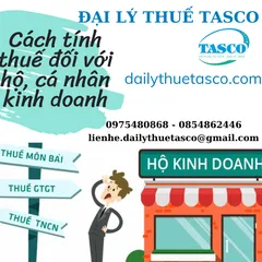 Cách tính thuế đối với hộ, cá nhân kinh doanh năm 2021