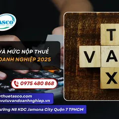 Cách tính và mức nộp thuế thu nhập doanh nghiệp 2025