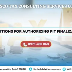 Conditions for authorizing PIT finalization