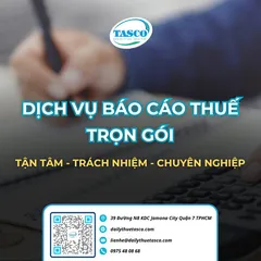 Dịch vụ báo cáo thuế năm - Đại Lý Thuế Tasco