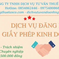 Dịch vụ đăng ký giấy phép kinh doanh trọn gói