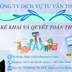 Personal income tax declaration and finalization services
