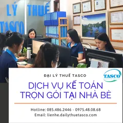 Dịch vụ kế toán trọn gói tại huyện Nhà Bè