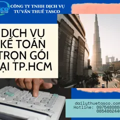 Dịch vụ kế toán trọn gói tại TP.HCM