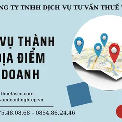 Dịch vụ thành lập địa điểm kinh doanh tại TP.HCM