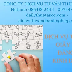 DỊCH VỤ THAY ĐỔI GIẤY PHÉP KINH DOANH