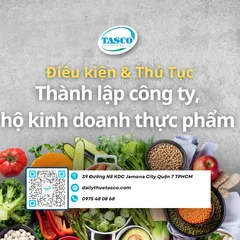 Thủ tục thành lập công ty, hộ kinh doanh thực phẩm
