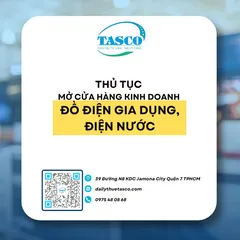 Thủ tục mở cửa hàng kinh doanh đồ điện gia dụng, điện nước