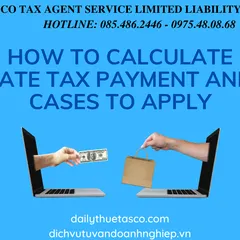 HOW TO CALCULATE LATE TAX PAYMENT AND CASES TO APPLY