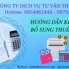 Instructions for additional declaration of VAT