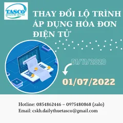 LỘ TRÌNH ÁP DỤNG HÓA ĐƠN ĐIỆN TỬ MỚI NHẤT