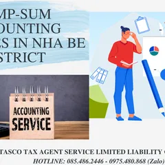 LUMP-SUM ACCOUNTING SERVICE IN NHA BE DISTRICT