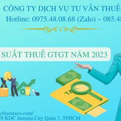 VAT rate in 2023