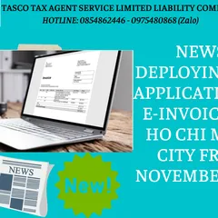 Tin tức: Triển khai áp dụng hóa đơn điện tử tại Thành phố Hồ Chí Minh từ tháng 11/2021