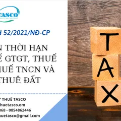 Nghị định 52/2021/NĐ-CP gia hạn thời hạn nộp thuế và tiền thuê đất năm 2021