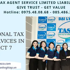 PROFESSIONAL TAX AGENT SERVICES IN DISTRICT 7