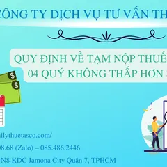 Regulations on temporary payment of CIT for 4 quarters not less than 80% of the year