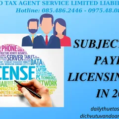 Đối tượng nộp thuế môn bài 2022