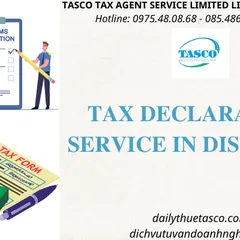 TAX DECLARATION SERVICE IN DISTRICT 1
