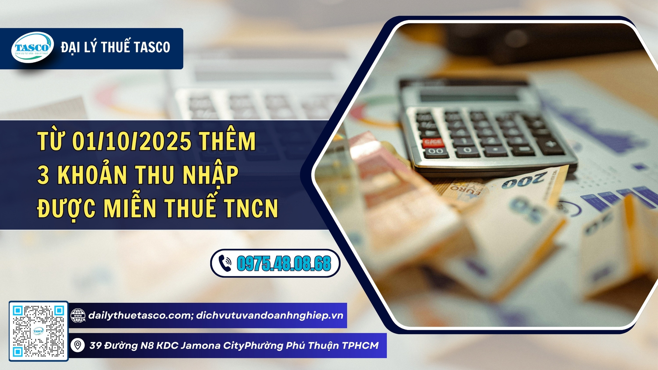 Từ 01/10/2025 thêm 3 khoản thu nhập được miễn thuế TNCN Từ 01/10/2025 thêm 3 khoản thu nhập được miễn thuế TNCN
